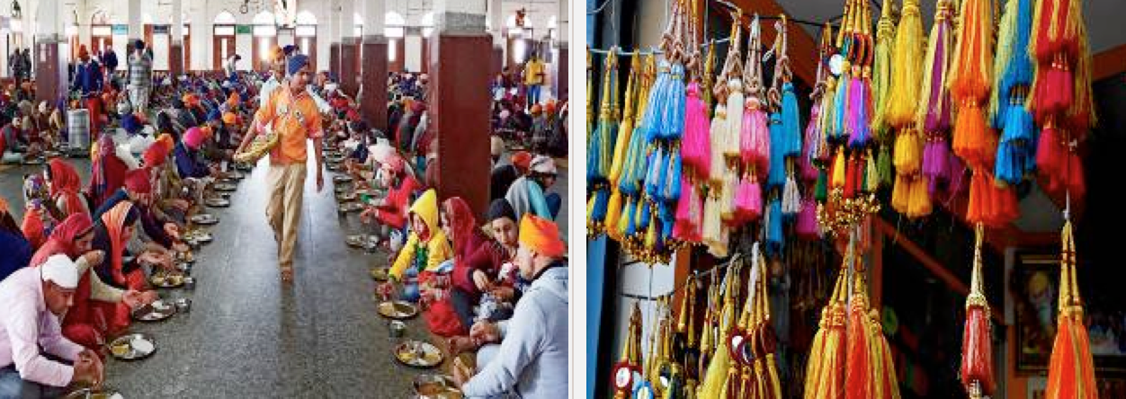 Commmunity kitchen langar and Amritsar local market